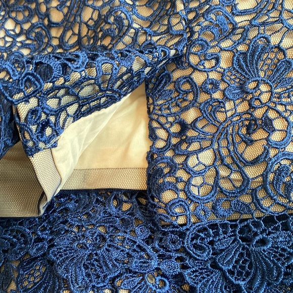 Social Occasions by Mon Cheri Lace Dress, Size 14 - Picture 12 of 17